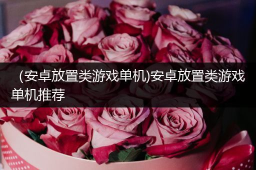 （安卓放置类游戏单机)安卓放置类游戏单机推荐