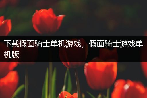 下载假面骑士单机游戏，假面骑士游戏单机版