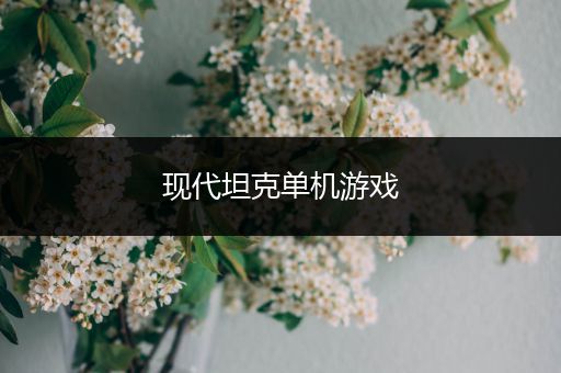 现代坦克单机游戏