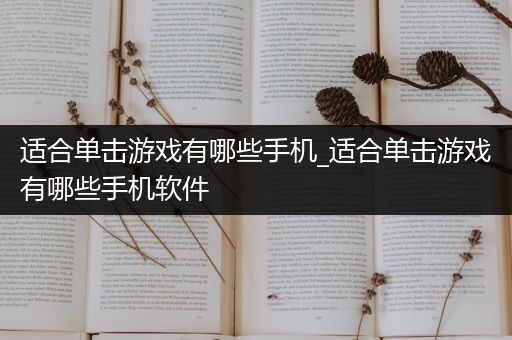 适合单击游戏有哪些手机_适合单击游戏有哪些手机软件
