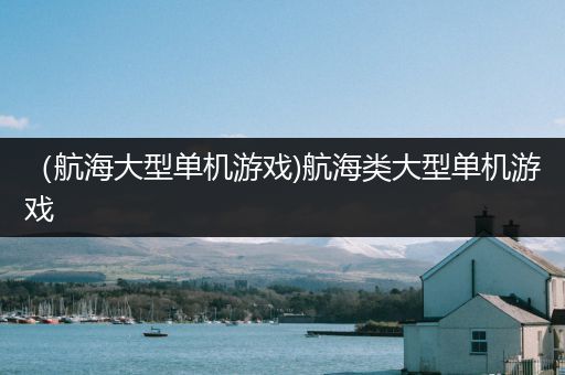 （航海大型单机游戏)航海类大型单机游戏