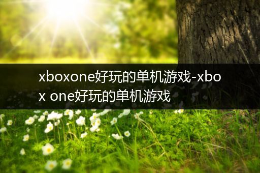 xboxone好玩的单机游戏-xbox one好玩的单机游戏