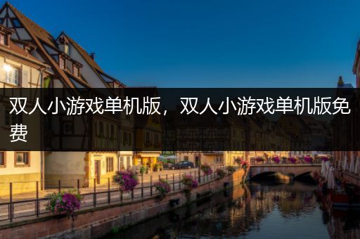 双人小游戏单机版，双人小游戏单机版免费