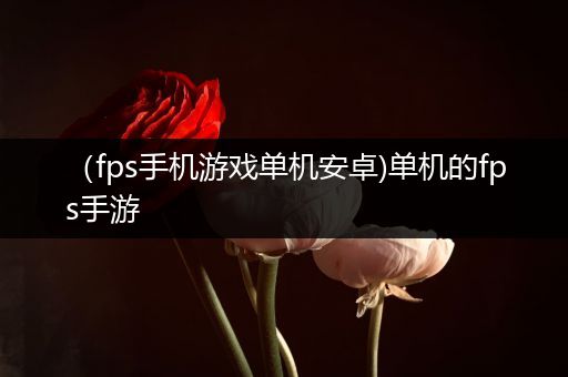 （fps手机游戏单机安卓)单机的fps手游