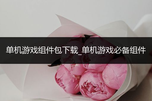 单机游戏组件包下载_单机游戏必备组件