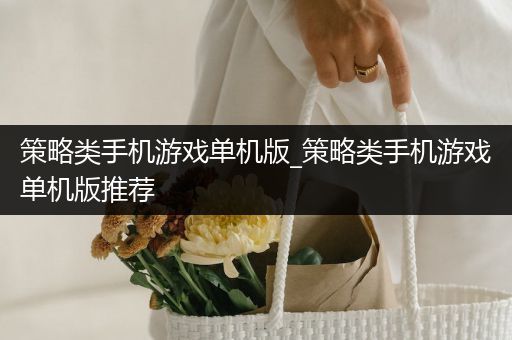 策略类手机游戏单机版_策略类手机游戏单机版推荐