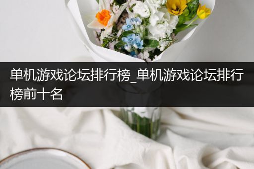 单机游戏论坛排行榜_单机游戏论坛排行榜前十名