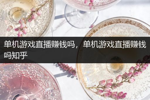 单机游戏直播赚钱吗，单机游戏直播赚钱吗知乎