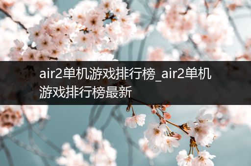 air2单机游戏排行榜_air2单机游戏排行榜最新