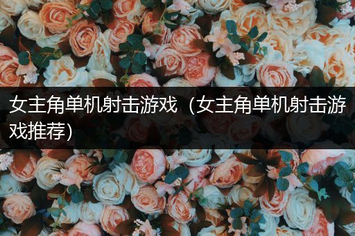 女主角单机射击游戏（女主角单机射击游戏推荐）