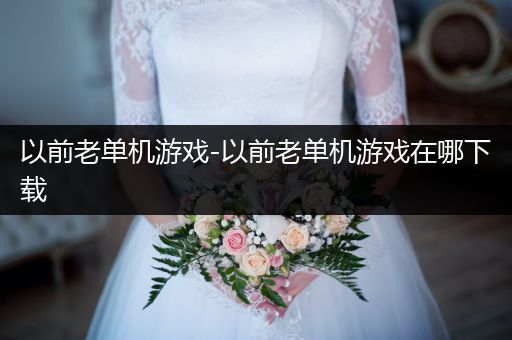 以前老单机游戏-以前老单机游戏在哪下载
