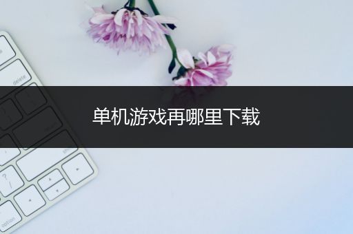单机游戏再哪里下载