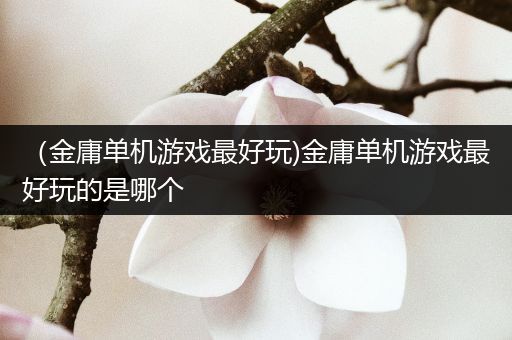 （金庸单机游戏最好玩)金庸单机游戏最好玩的是哪个