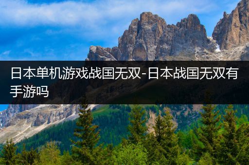 日本单机游戏战国无双-日本战国无双有手游吗