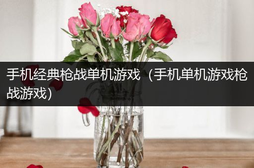 手机经典枪战单机游戏（手机单机游戏枪战游戏）
