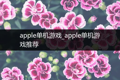 apple单机游戏_apple单机游戏推荐
