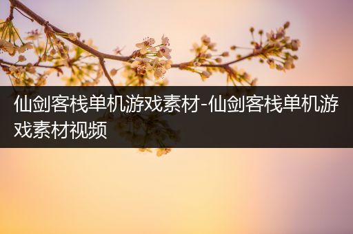 仙剑客栈单机游戏素材-仙剑客栈单机游戏素材视频