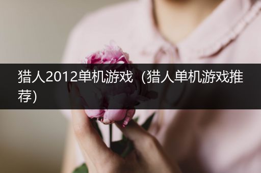 猎人2012单机游戏（猎人单机游戏推荐）