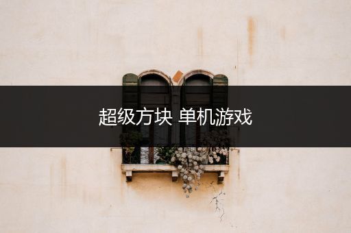 超级方块 单机游戏