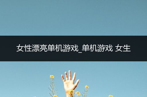 女性漂亮单机游戏_单机游戏 女生