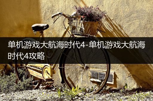 单机游戏大航海时代4-单机游戏大航海时代4攻略