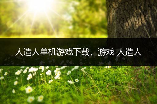 人造人单机游戏下载，游戏 人造人