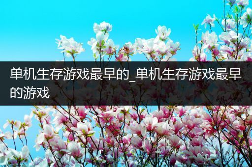 单机生存游戏最早的_单机生存游戏最早的游戏