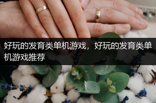 好玩的发育类单机游戏，好玩的发育类单机游戏推荐
