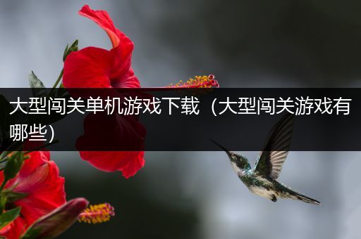 大型闯关单机游戏下载（大型闯关游戏有哪些）