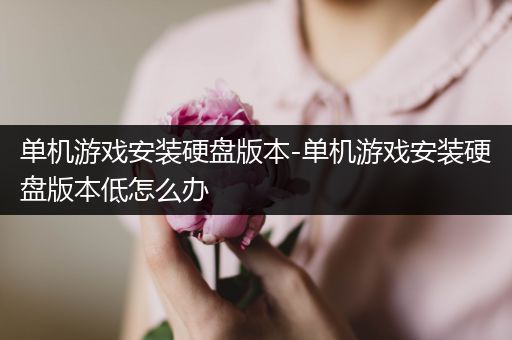 单机游戏安装硬盘版本-单机游戏安装硬盘版本低怎么办