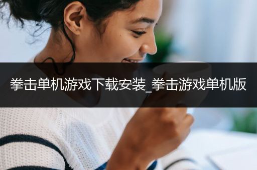 拳击单机游戏下载安装_拳击游戏单机版