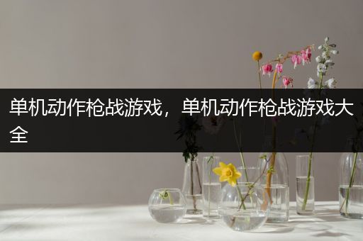 单机动作枪战游戏，单机动作枪战游戏大全
