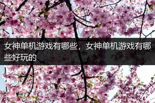 女神单机游戏有哪些，女神单机游戏有哪些好玩的