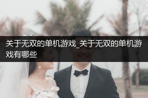 关于无双的单机游戏_关于无双的单机游戏有哪些