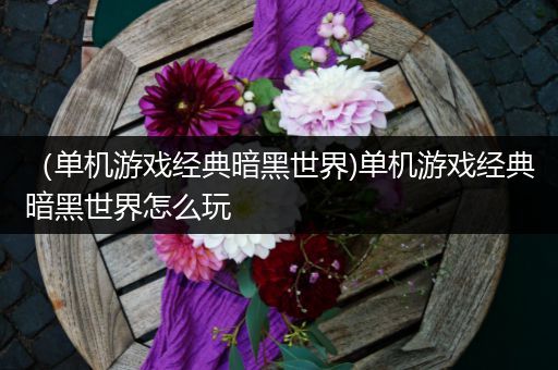 （单机游戏经典暗黑世界)单机游戏经典暗黑世界怎么玩
