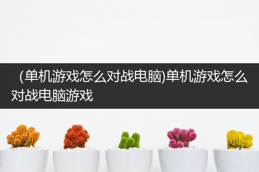 （单机游戏怎么对战电脑)单机游戏怎么对战电脑游戏