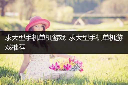 求大型手机单机游戏-求大型手机单机游戏推荐