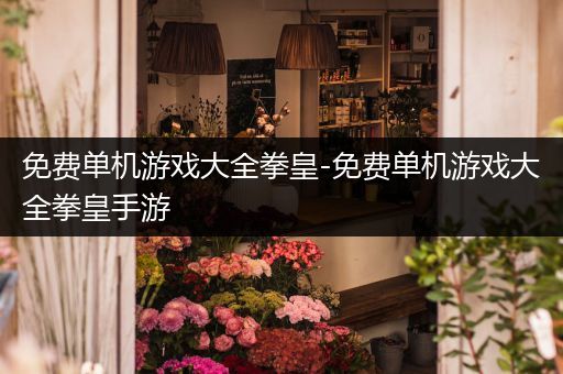 免费单机游戏大全拳皇-免费单机游戏大全拳皇手游