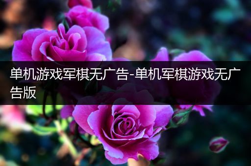 单机游戏军棋无广告-单机军棋游戏无广告版