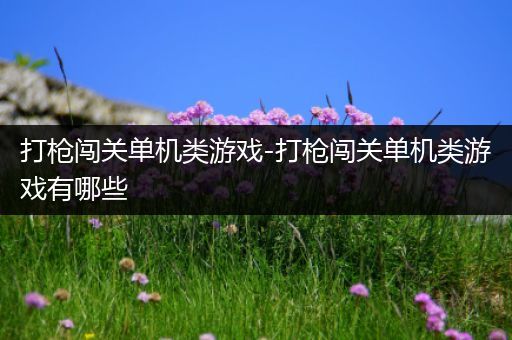 打枪闯关单机类游戏-打枪闯关单机类游戏有哪些
