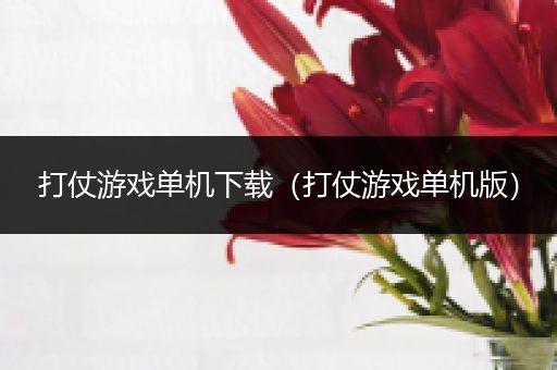 打仗游戏单机下载（打仗游戏单机版）
