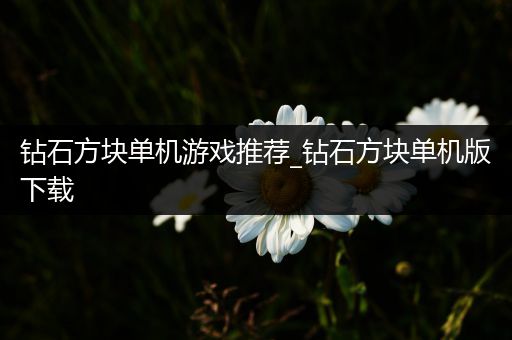 钻石方块单机游戏推荐_钻石方块单机版下载
