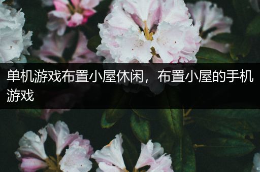 单机游戏布置小屋休闲，布置小屋的手机游戏