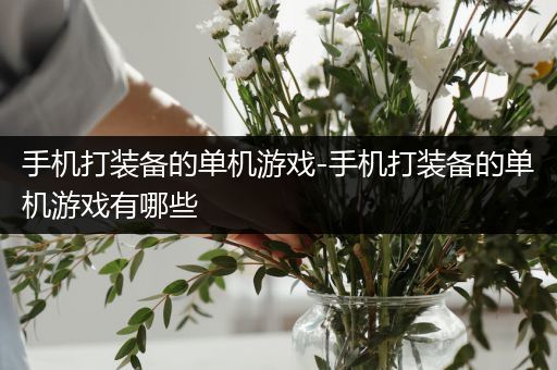 手机打装备的单机游戏-手机打装备的单机游戏有哪些