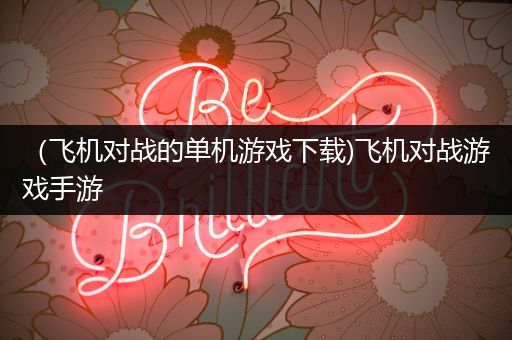 （飞机对战的单机游戏下载)飞机对战游戏手游