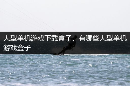 大型单机游戏下载盒子，有哪些大型单机游戏盒子