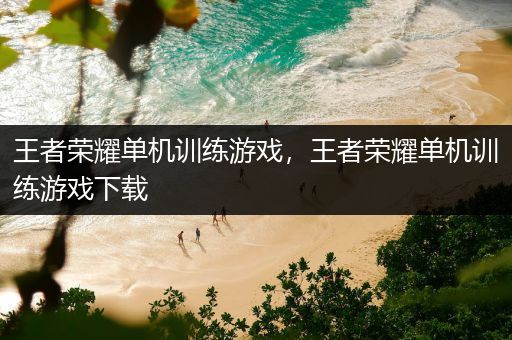 王者荣耀单机训练游戏，王者荣耀单机训练游戏下载