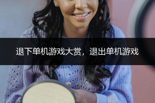 退下单机游戏大赏，退出单机游戏