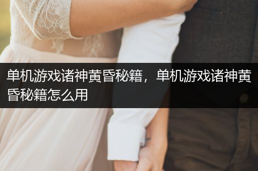 单机游戏诸神黄昏秘籍，单机游戏诸神黄昏秘籍怎么用