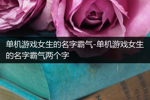 单机游戏女生的名字霸气-单机游戏女生的名字霸气两个字